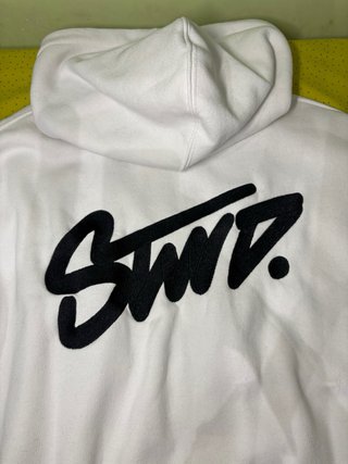 Sudadera Blanca Pull&Bear