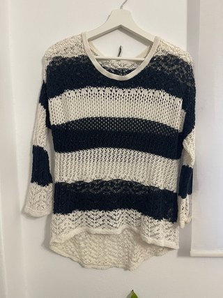 Jersey calado Stradivarius rayas