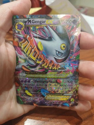 Carta Pokémon Mega Gengar EX Shiny