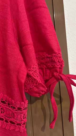 Vestido corto rosa Shein