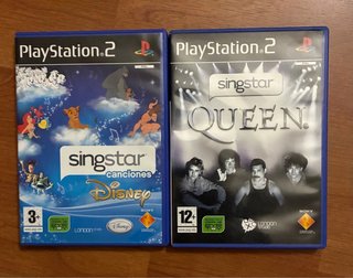 SingStar Queen y Disney PS2
