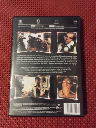 DVD Scanners (1981) Terror Psíquico