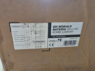 Batería Greenheiss GH-LI HV KOMBI 3,55KWH