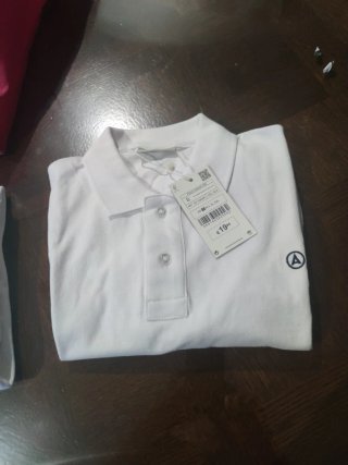 Polo Alvaro Moreno Blanco Talla S