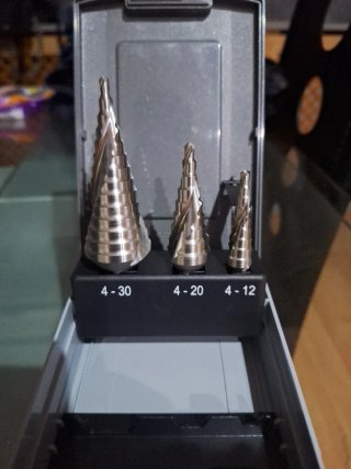 Set de 3 Brocas Escalonadas Ruko
