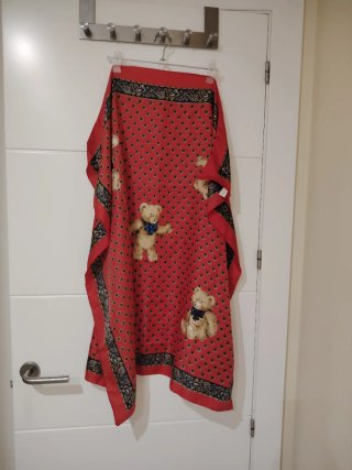 Pañuelo estampado ositos