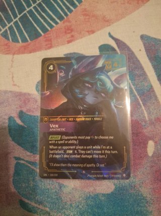 Cartas Vex, Sett y Draven Riftbound TCG