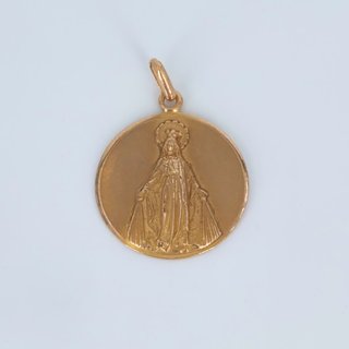 Medalla de Oro 18k - (750), 3.85gr, Milagrosa