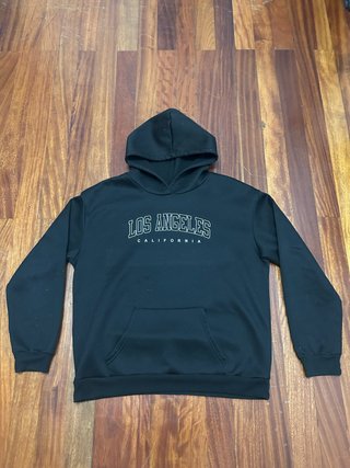 Sudadera Negra Los Angeles California
