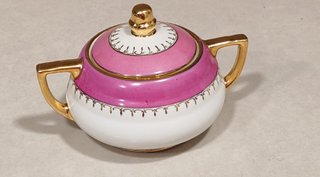 Azucarero vintage Alka Kunst porcelana
