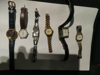 Lotto di 6 orologi da polso