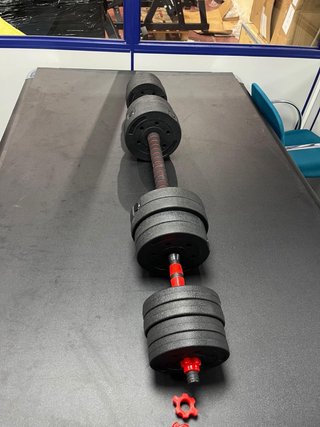Barra de pesas transformable 20kg