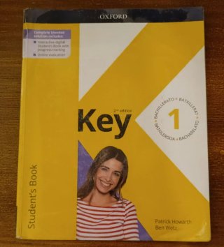 Libro Key 1 bachillerato 2ed Student's Book
