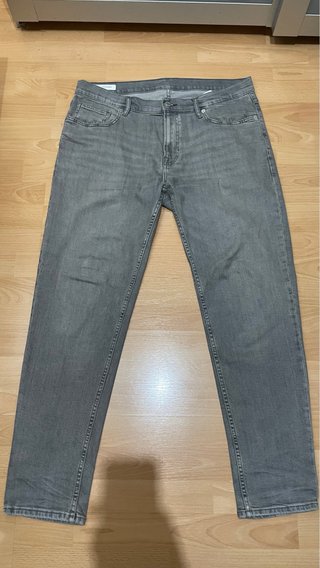 Pantalón vaquero Zara hombre - Talla 48 (EUR) Gris