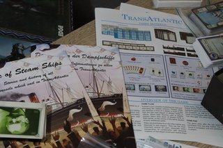 Juego de mesa Transatlantic firmado