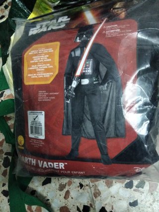 Disfraz Darth Vader Star Wars Talla L