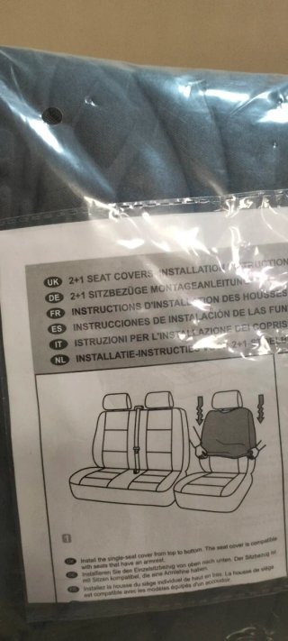 Fundas Asientos Delanteros 2+1