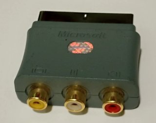 Adaptador AV Scart Microsoft Xbox