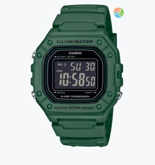 Reloj Casio W218H-3BV Verde
