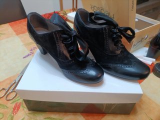 Zapatos Baturra Piel Número 38.