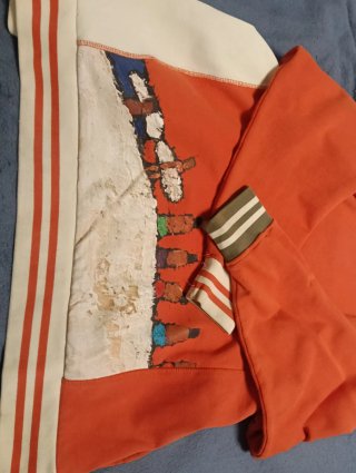 Sudadera Vans Vault X Nigel Cabourn Naranja