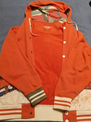 Sudadera Vans Vault X Nigel Cabourn Naranja