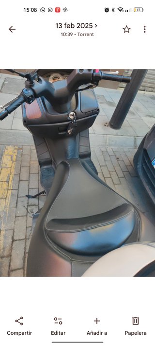 Despiece Suzuki Burgmany dos neumaticos nuevos