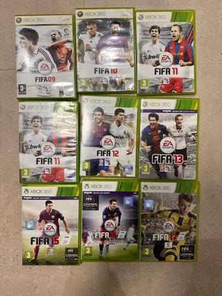 Pacchetto 9 giochi FIFA per Xbox 360