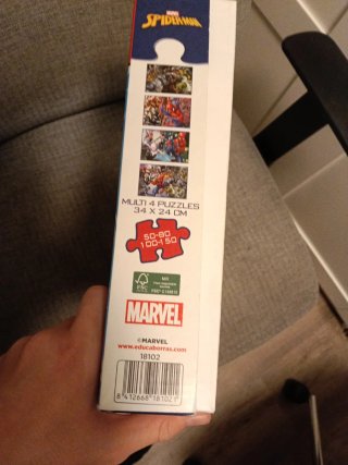 Puzzle 4 en 1 Spider-Man