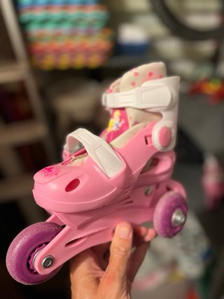 Patines Infantiles Rosa Talla 26-28