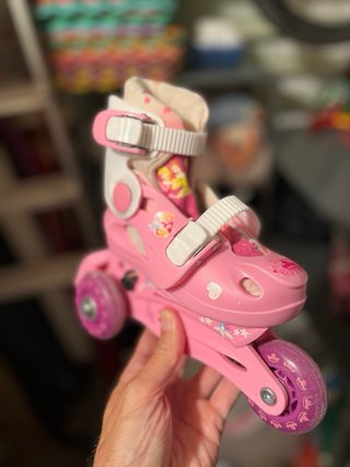 Patines Infantiles Rosa Talla 26-28