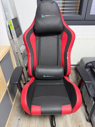 Silla Gaming Newskill Negra y Roja