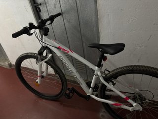Bicicleta Rockrider ST 100 Blanca