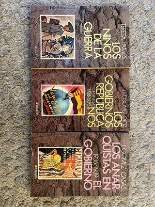 Lote libros II República y Guerra Civil