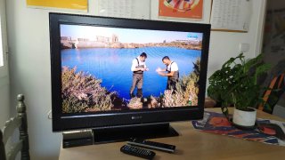 Televisión Sony Bravia Negra