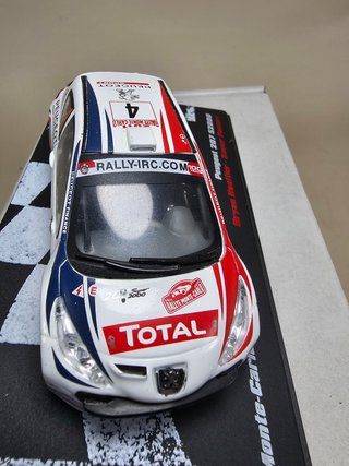 Maqueta Peugeot 207 S2000 Rally Monte-Carlo 2011