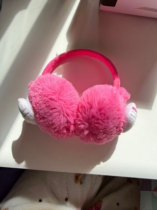 Orejeras Rosa con Detalles