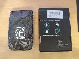 Bolsa Porta Botella y Móvil Magnética Gym FINAFLY