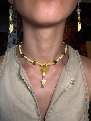 Conjunto de Colar e Brincos