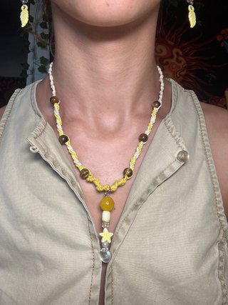 Conjunto de Colar e Brincos