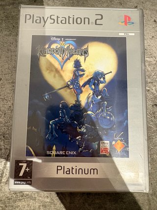 Kingdom Hearts PS2 Platinum Edición PAL