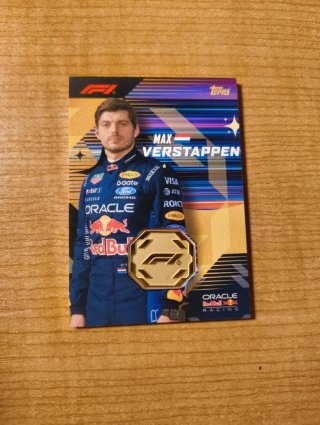 Carta Topps F1 Max Verstappen