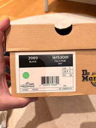 Zapatos Dr. Martens Felix Rub Off Veganos