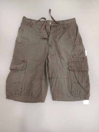 Bermudas Cargo Color Oliva