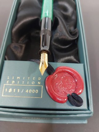 Pluma Pelikan Jade 1935 Edición Limitada