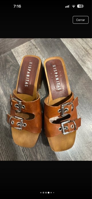 Zuecos Hispanitas de madera