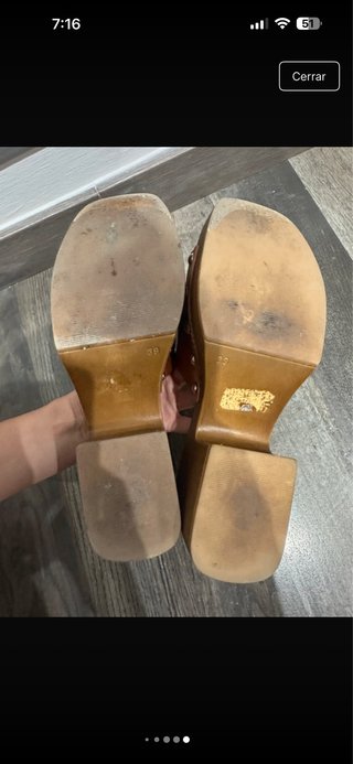 Zuecos Hispanitas de madera