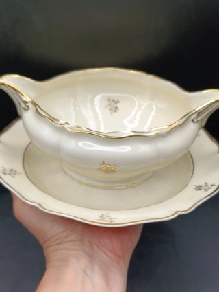 Salsera vintage porcelana Limoges