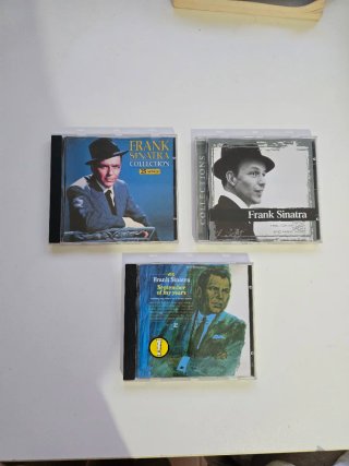 Lote 3 CDs Frank Sinatra