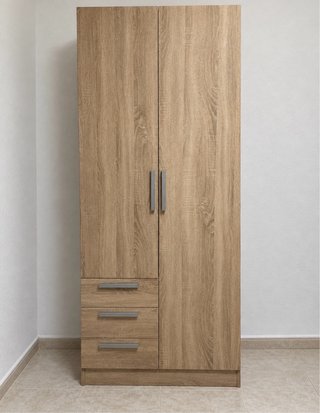 Armario de Madera con Cajones